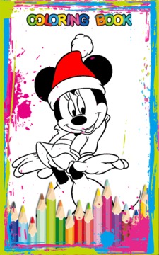 How To color Minnie Mouse游戏截图3