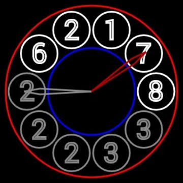 Clock Puzzle for Wear游戏截图2