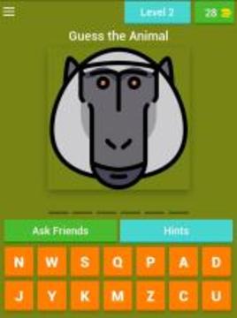 Animals Park: Guess The Animals Quiz游戏截图3