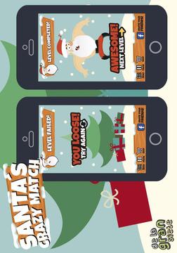 Santa Crazy Match游戏截图3