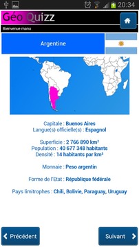 Geo Quizz - Géographie et jeu游戏截图3