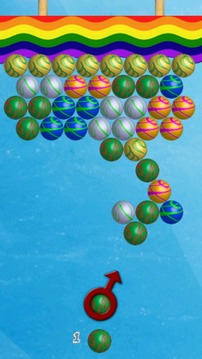 Coloring Bubbles Shooter Game游戏截图2