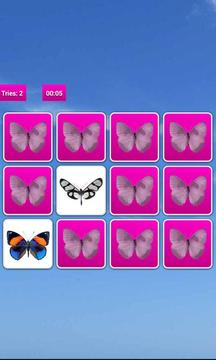 Butterflies Memory Game游戏截图5
