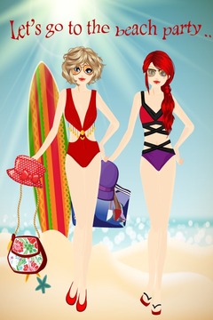 Beach Girls Dress up游戏截图4