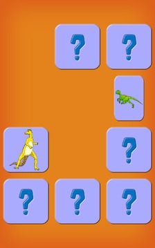 Kids Dinosaur Memory Game Free游戏截图5