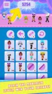 Dolls 2048 Surprise Eggs游戏截图2