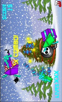 Christmas Ninja Slice游戏截图4