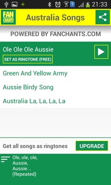 Australia Football Ringtones游戏截图1