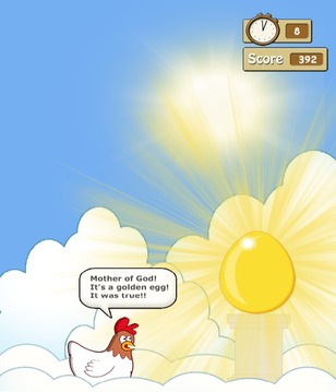 Brave Chicken: The Golden Egg游戏截图1