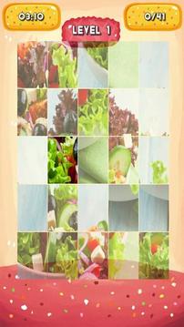 Green salad Jigsaw Puzzle游戏截图4