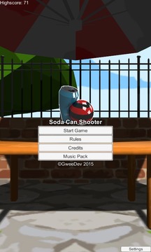 Soda Can Shooter游戏截图1