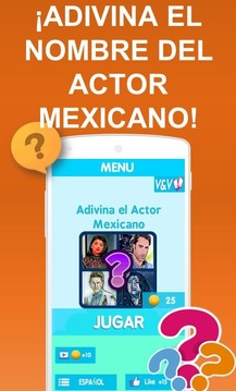 Adivina el actor Mexicano游戏截图3