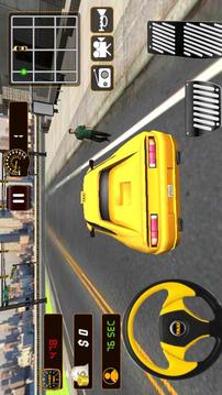超级出租车停车3D驱动游戏截图4