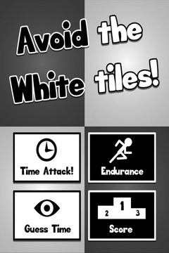 Avoid the white tiles!游戏截图1