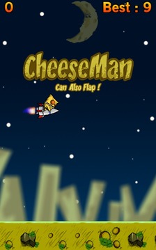 CheeseMan : Can Also Flap !游戏截图1