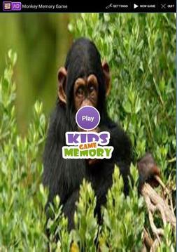 Monkey Memory Game游戏截图1