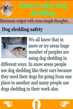 Rules to play Dog Sledding游戏截图3