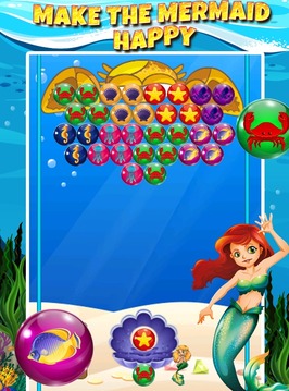 Bubble Dash: Mermaid Adventure游戏截图4