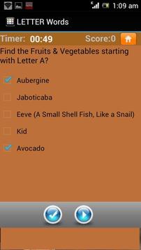Letter Words Quiz A To Z游戏截图5