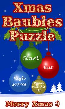 Xmas Baubles Puzzle游戏截图1