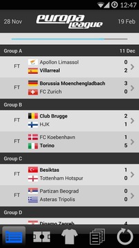LiveScore Europa League游戏截图1
