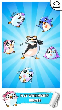 Penguins Evolution - Idle Cute Kawaii Clicker游戏截图2