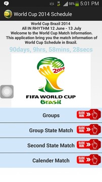 World Cup Schedule 2014游戏截图1