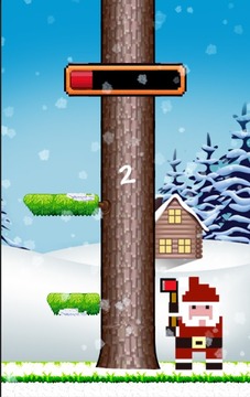 Timber Santa Christmas Fun游戏截图2
