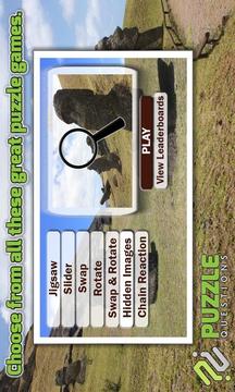 Free Easter Island Puzzle Game游戏截图1