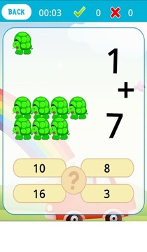 Cute Animals Math Game游戏截图2