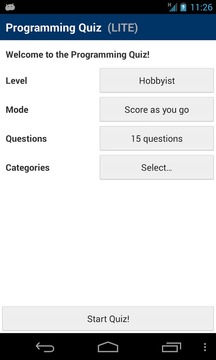 Programming Quiz LITE游戏截图1