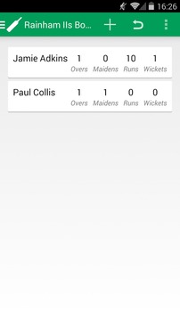 Seam Up! A Cricket Scoring App游戏截图2