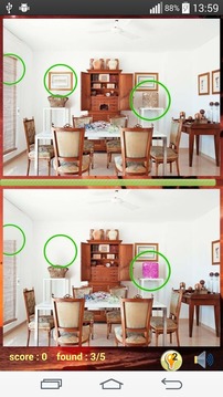 Find difference dining room游戏截图3