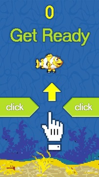 Flappy Fish 2D游戏截图4