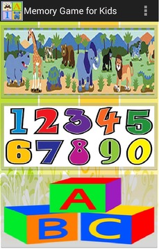 Kids Memory Game (with sound)游戏截图1