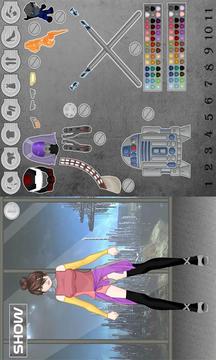Science-Fiction Dress Up游戏截图2