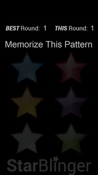 StarBlinger Memory Test Game游戏截图2