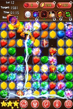 Fruit Saga Deluxe游戏截图3