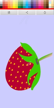 Cute Fruit Coloring游戏截图2