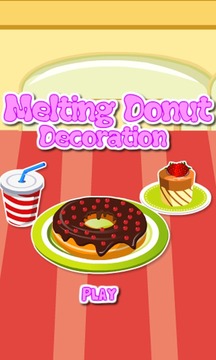 Melting Donut Decoration游戏截图1