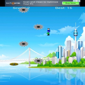 Super Flappy Man游戏截图3