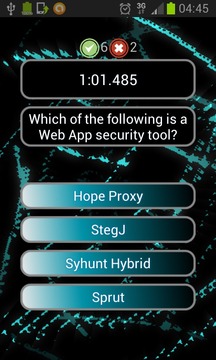 Ethical Hacker Tools Quiz游戏截图3