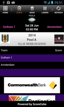 Bingham Cup 2014 App游戏截图4
