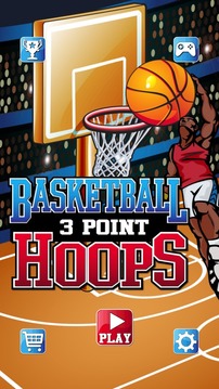 Basketball - 3 Point Hoops游戏截图1