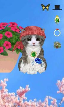 3D Singing Kitten Dress Up游戏截图1