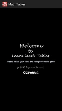 Math and Tables with Puzzle游戏截图1