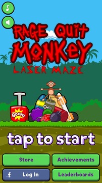 Rage Quit Monkey: Laser Maze游戏截图1