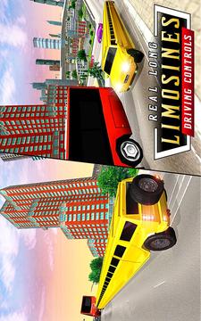 Luxury Limo Taxi Driver City : Limousine Driving游戏截图3