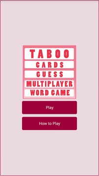 Taboo Trainer游戏截图1