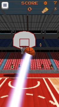 Pixel Basketball - Flick Ball游戏截图3